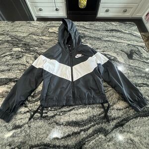 Nike Black Windbreaker Jacket